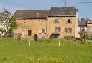 Zerfer Haus Rückseite alt